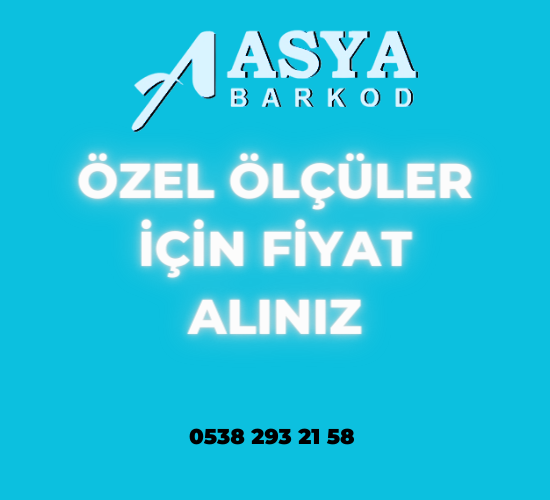 40mm x 40mm 2'li Ayrık Termal Etiket (Sticker)